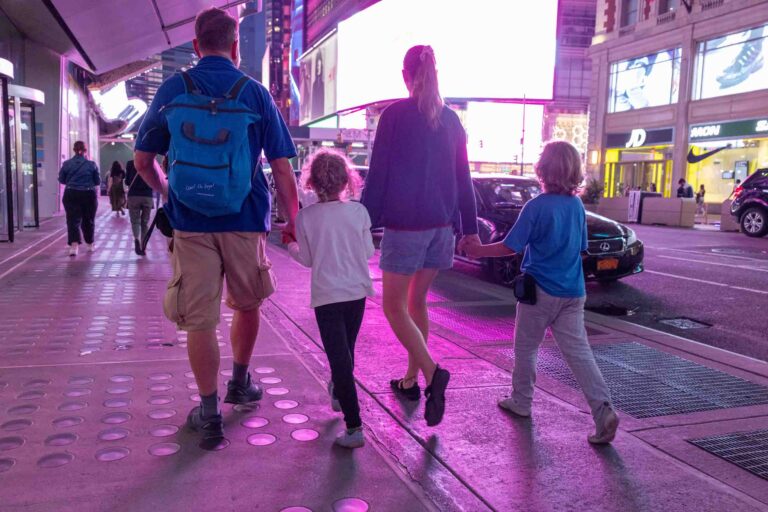 Times Square New York am Abend