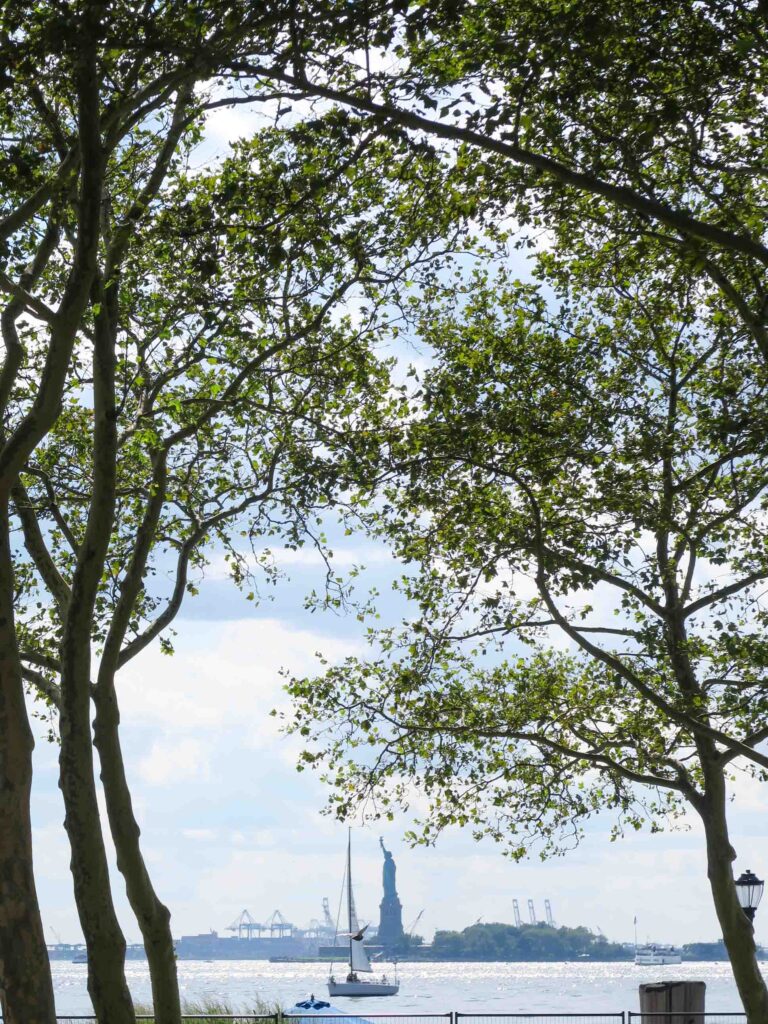 Blick auf die Freiheitsstatue