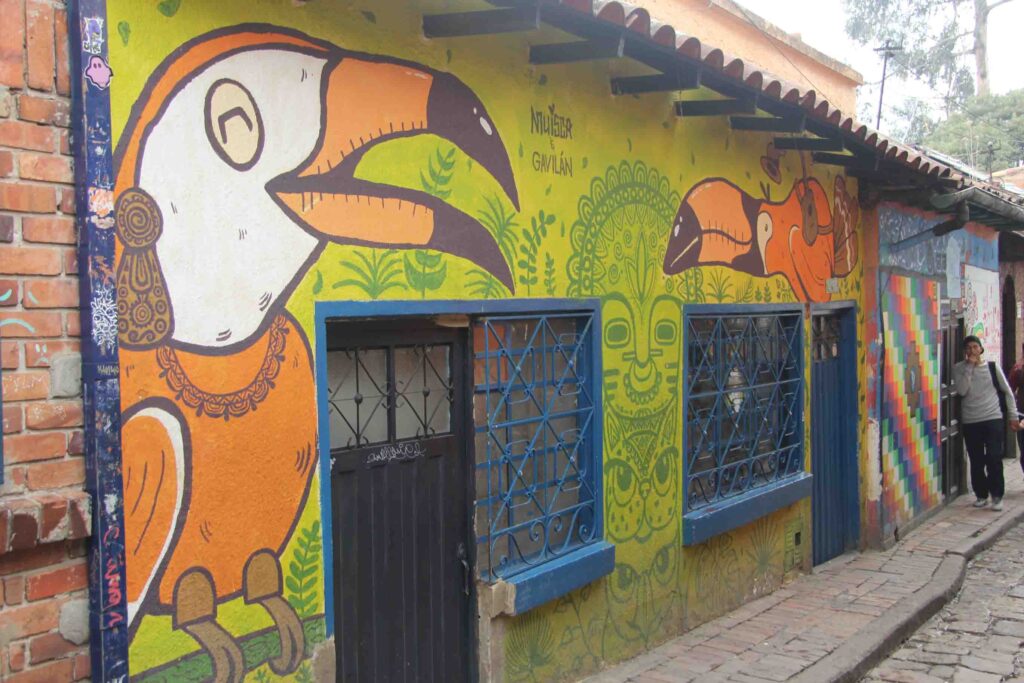 Mural in Bogota