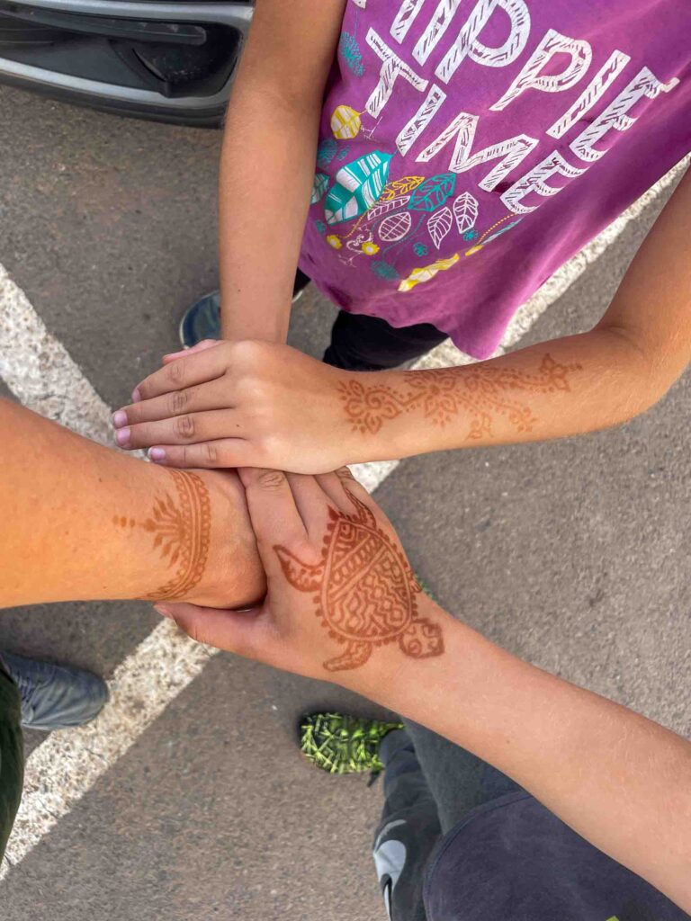 Unsere Henna Tattoos