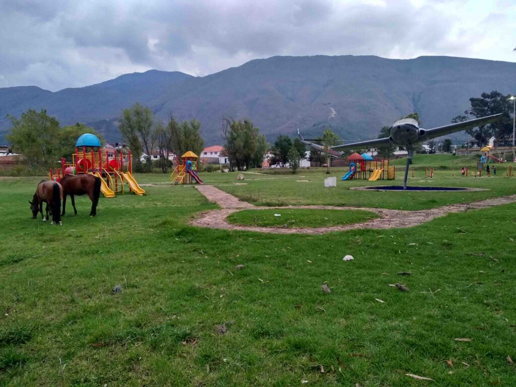 Unser Lieblingsspielplatz in Villa de Leya