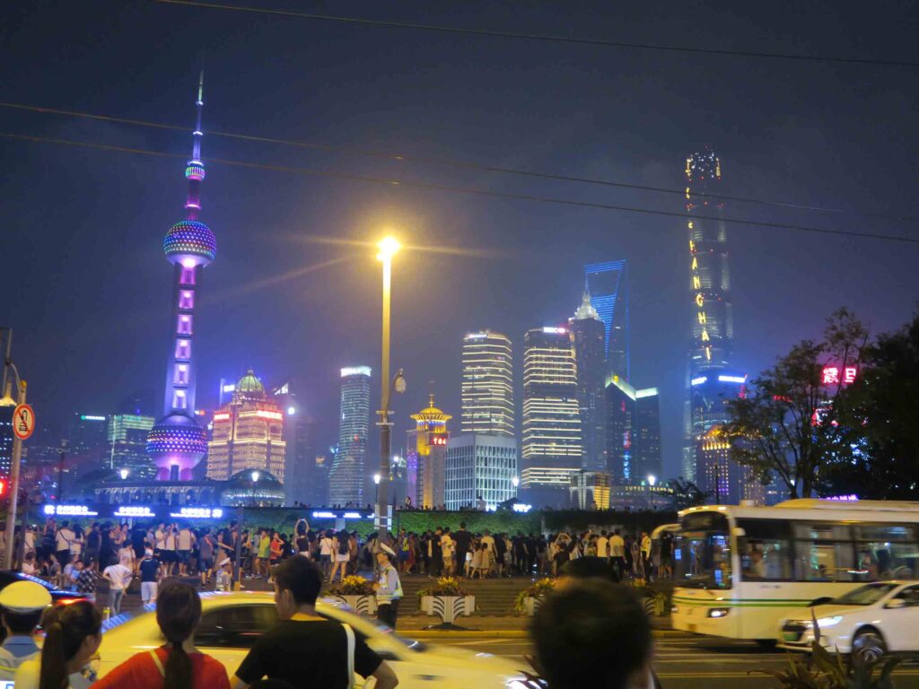 Shanghai bei Nacht