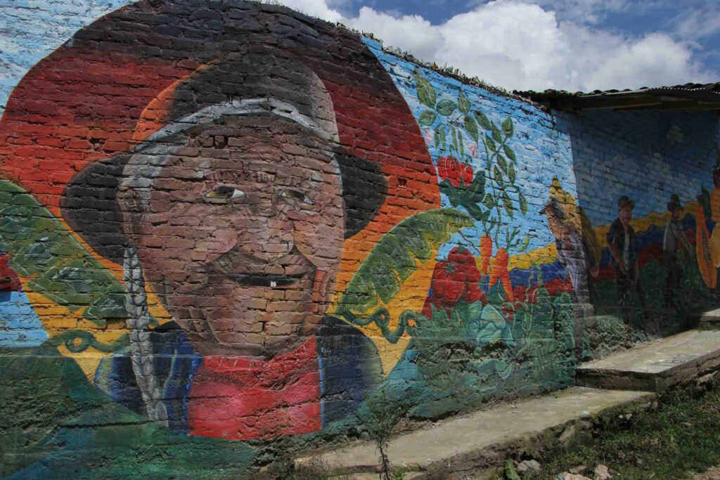 Mural in San Agustin