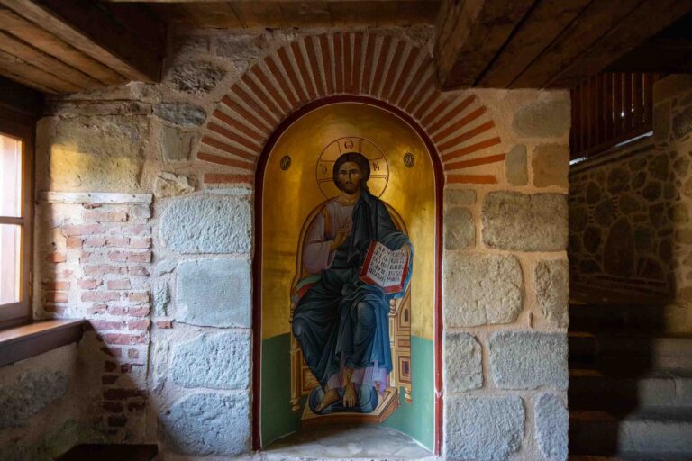 Im Kloster Agia Triada