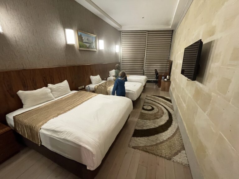 Unser Zimmer im Gherdan Park Hotel