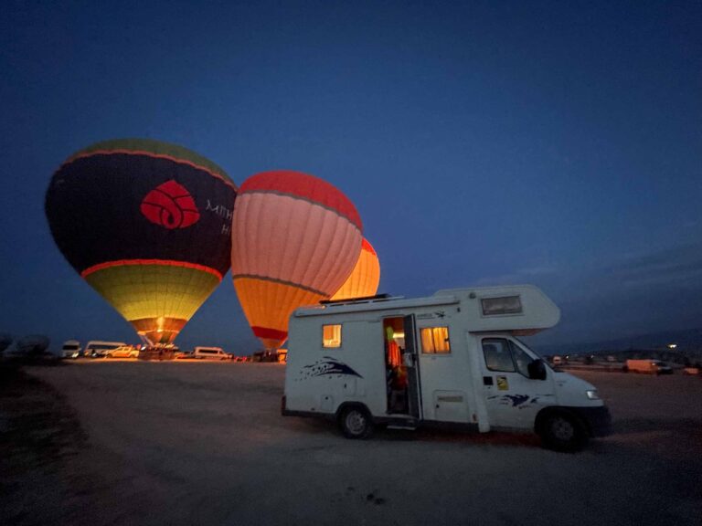 Womo Lucas und die Heißluftballons