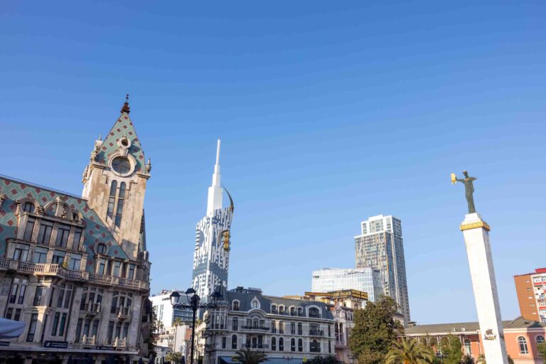Der Europaplatz in Batumi