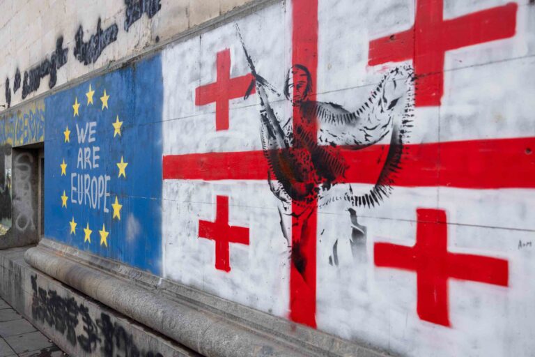 Georgien würde doch gerne zu Europa gehören!