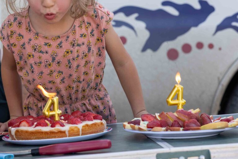 Das Geburtstagskind wird 4!