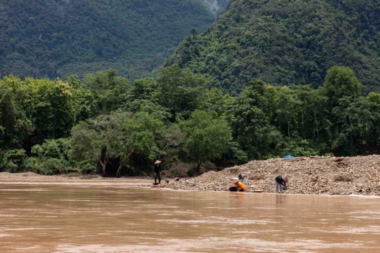 Hier wird Gold gewaschen