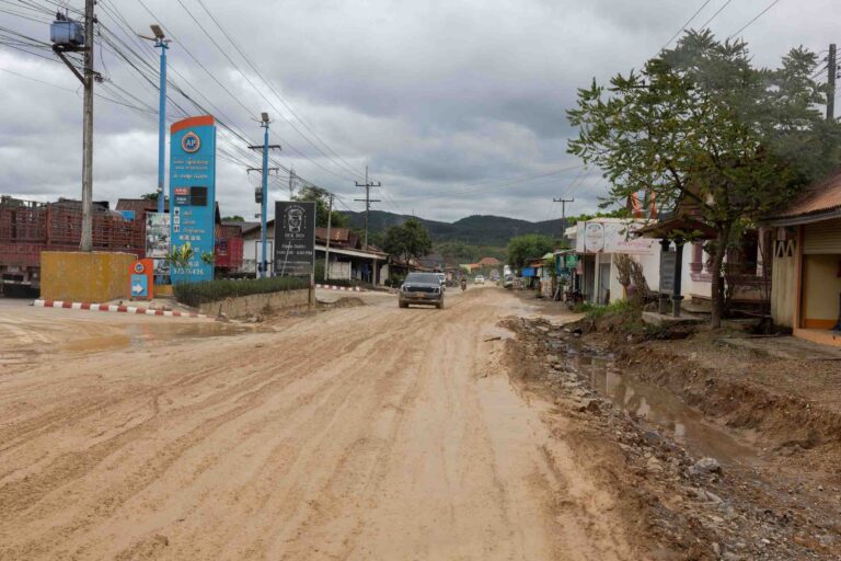 Straßen in Laos