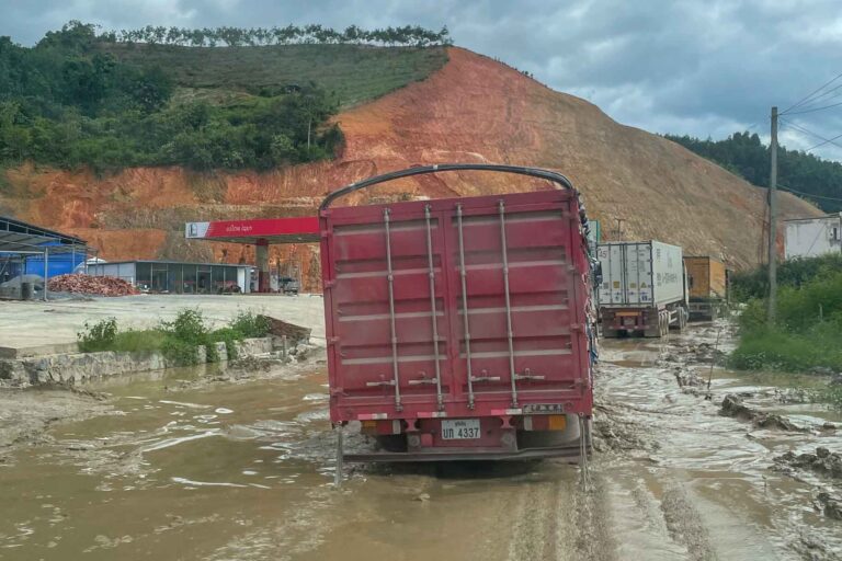 Wie tief ist die nächste Schlammpfütze?
