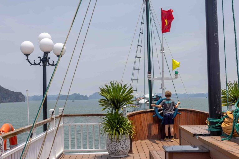 Bootsfahrt Halong Bay